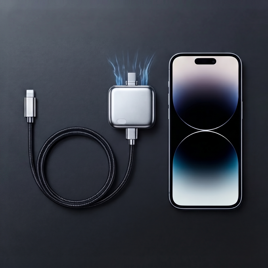 Chargeur Auto-Déconnectant — Protection Batterie Intelligente 140W