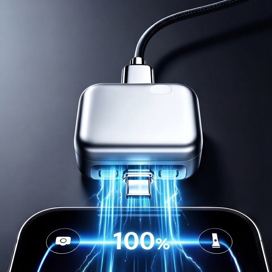 Chargeur SmartPowerUp avec iPhone
